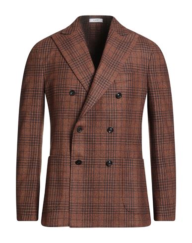 Boglioli Man Blazer Brown Size 38 Virgin Wool