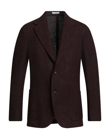 Boglioli Man Blazer Burgundy Size 38 Wool In Red