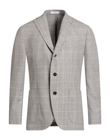 Boglioli Man Blazer Grey Size 46 Virgin Wool In Gray