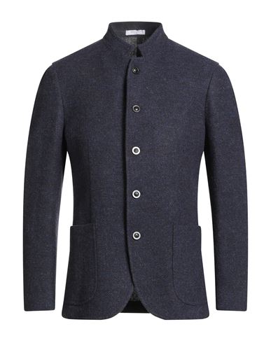 Boglioli Man Blazer Slate Blue Size 38 Wool