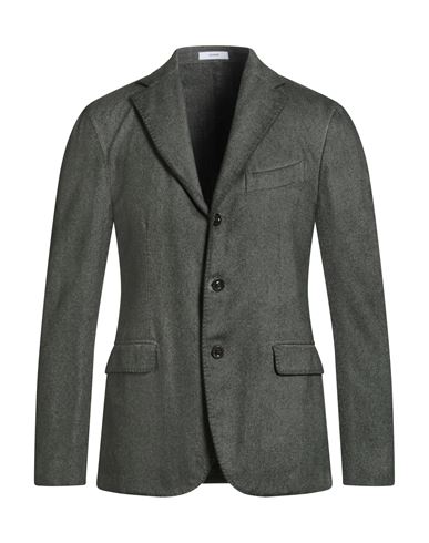 Boglioli Man Blazer Green Size 40 Wool, Polyamide