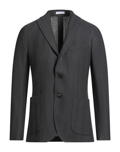 Boglioli Man Blazer Grey Size 38 Wool, Silk, Cotton In Gray