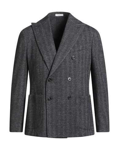 Boglioli Man Blazer Midnight Blue Size 44 Cotton, Virgin Wool