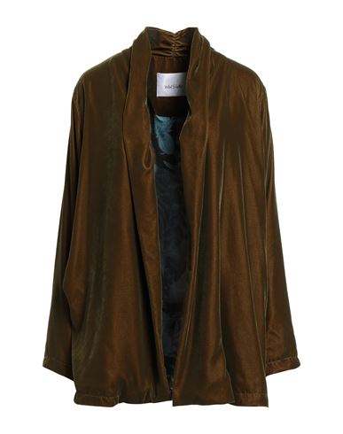 Wu'side Woman Jacket Military Green Size Onesize Polyester In Brown