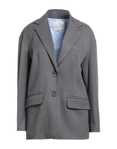 Woman Blazer Sage green Size 6 Polyester