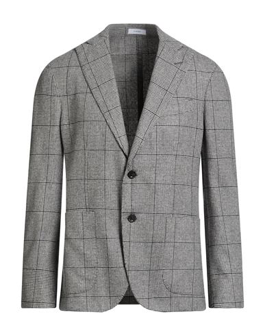 Boglioli Man Blazer Grey Size 40 Wool, Polyester In Gray