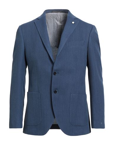 Man Blazer Beige Size 42 Cotton, Nylon, Elastane