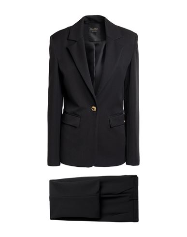 Gaudì Jeans Woman Suit Black Size 12 Polyester, Viscose, Elastane In Black