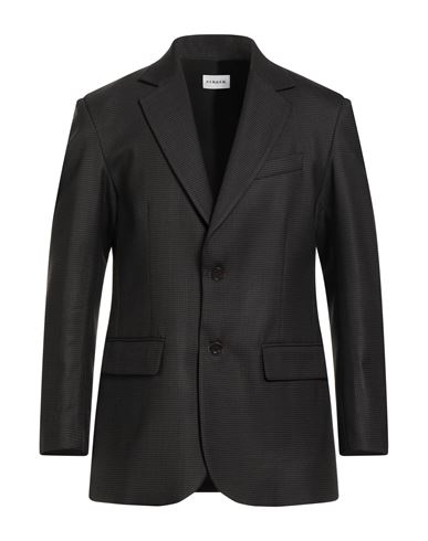 P.a.r.o.s.h P. A.r. O.s. H. Man Blazer Chocolate Brown Size M Virgin Wool, Elastane In Brown