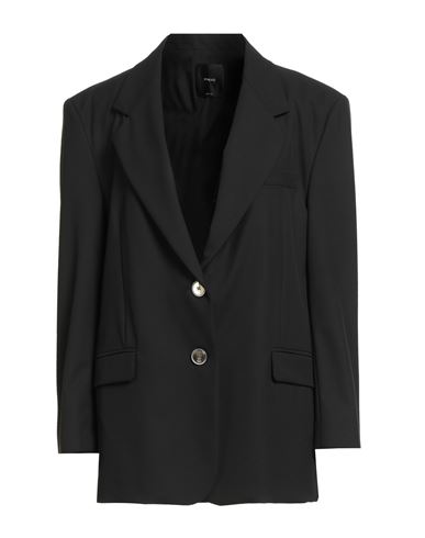 Pinko Woman Blazer Black Size 4 Polyester, Viscose, Elastane In Black