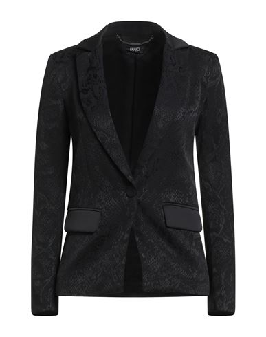 Liu •jo Woman Blazer Black Size 2 Viscose, Polyester