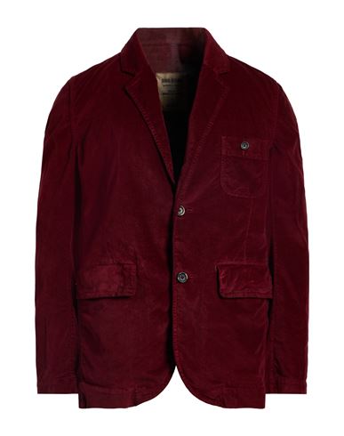 Uma Wang Man Blazer Brick Size Xl Cotton, Modal, Elastane In Red