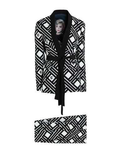 Cristinaeffe Woman Suit Black Size 10 Polyester, Elastane In Black