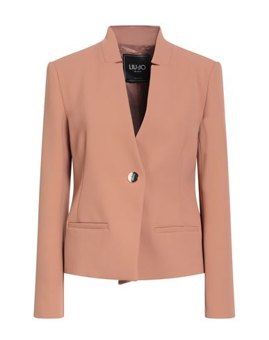 Liu •jo Woman Blazer Blush Size 8 Polyester, Elastane In Pink