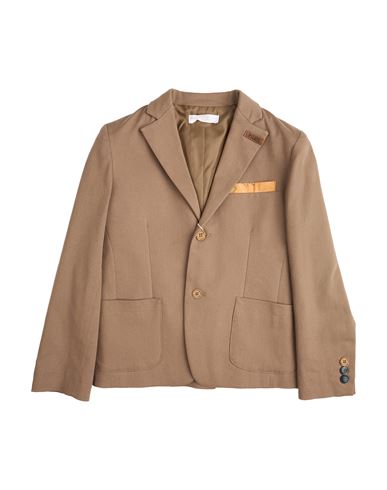 Alviero Martini 1a Classe Junior Toddler Boy Blazer Khaki Size 6 Cotton, Elastane In Brown