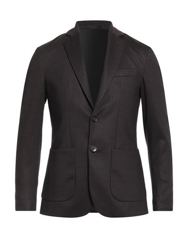 Liu •jo Man Man Blazer Brown Size 34 Polyester, Elastane In Brown