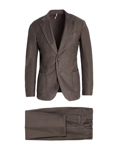 Man Blazer Beige Size 40 Cotton, Polyester, Acrylic