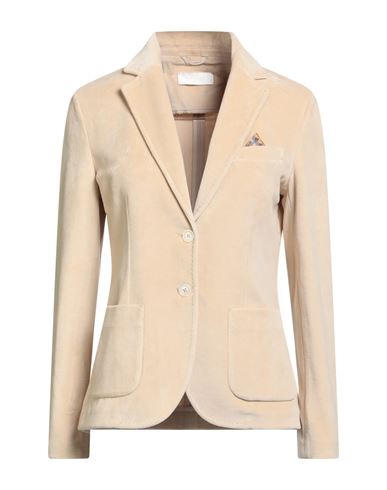 Circolo 1901 Woman Blazer Beige Size 6 Cotton, Polyester In Multi
