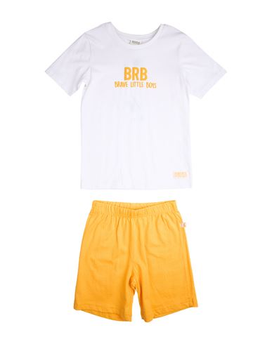 Birba Babies'  Toddler Boy Co-ord Marigold Size 6 Cotton In Multi