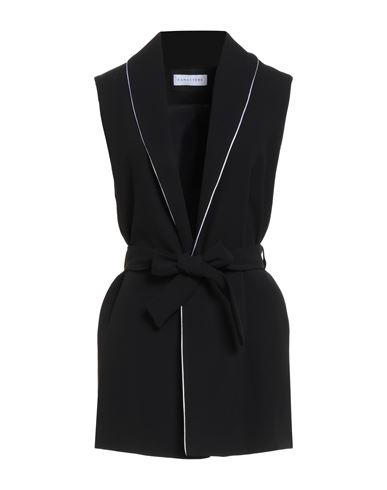 Caractere Caractère Woman Jacket Black Size 14 Polyester
