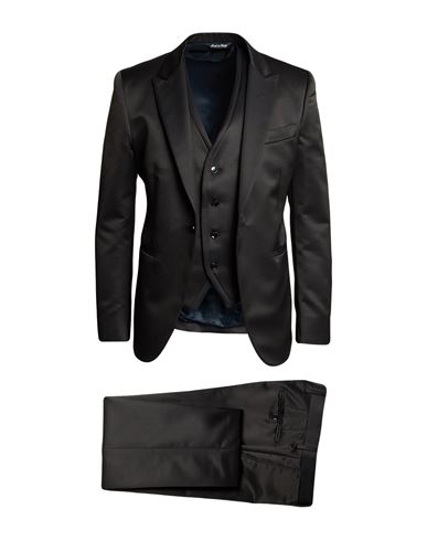 Brian Dales Man Suit Black Size 42 Polyester, Wool In Black