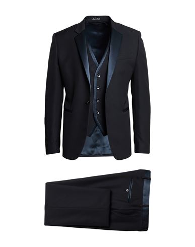 Brian Dales Man Suit Midnight Blue Size 44 Wool, Viscose In Blue