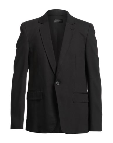 Ann Demeulemeester Man Blazer Black Size 40 Viscose In Black