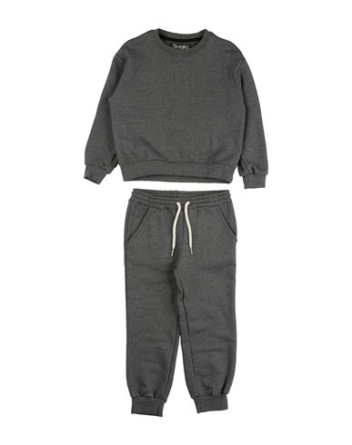 Siviglia Toddler Boy Tracksuit Grey Size 6 Cotton, Polyester In Gray