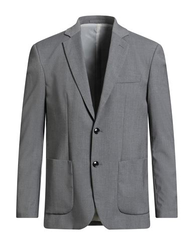 Liu •jo Man Man Blazer Grey Size 42 Polyester, Viscose, Elastane In Gray