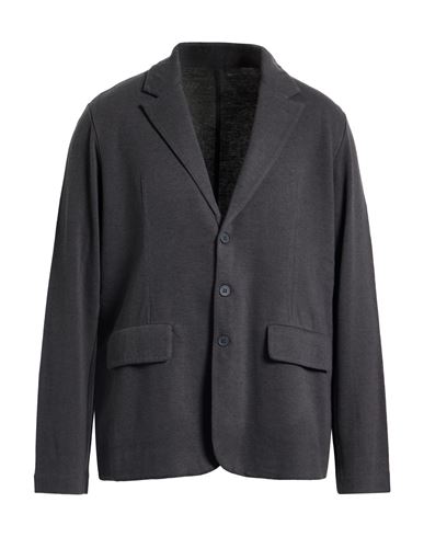 Majestic Filatures Man Blazer Charcoal Size M Organic Cotton, Cashmere In Gray