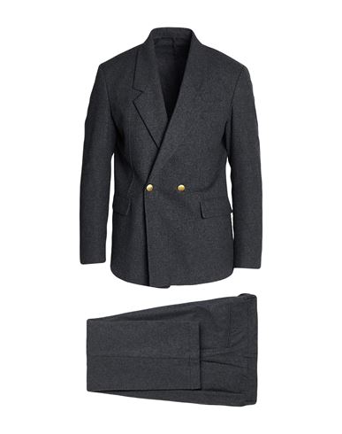 Marsēm Man Suit Charcoal Size 40 Cotton, Polyester In Gray