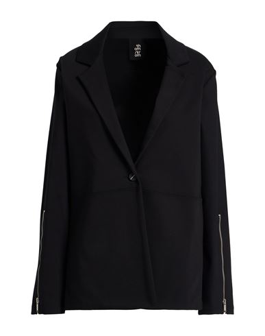 Thom Krom Woman Blazer Black Size L Cotton, Polyamide, Elastane