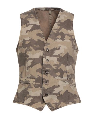 L.b.m 1911 L. B.m. 1911 Man Tailored Vest Sand Size 42 Cotton In Brown