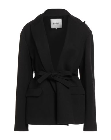 Ba&sh Ba & Sh Woman Blazer Black Size 1 Cotton, Polyamide In Black