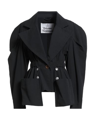 Vivienne Westwood Woman Blazer Black Size 6 Cotton