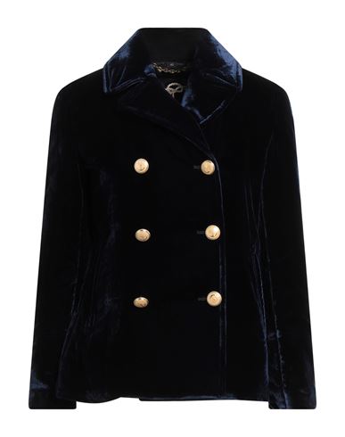Sealup Woman Jacket Navy Size 6 Viscose, Polyamide In Blue