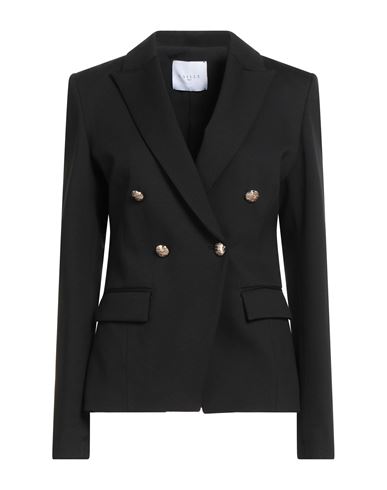 Gaelle Paris Gaëlle Paris Woman Blazer Black Size 6 Viscose, Polyamide, Elastane In Black