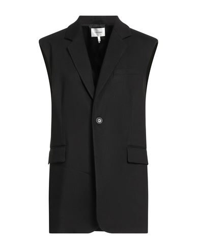 Frame Woman Blazer Black Size L Organic Linen, Viscose, Elastane