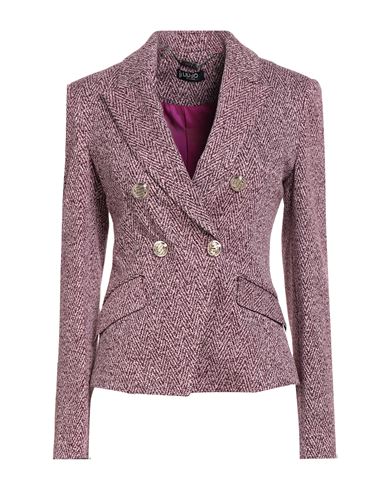 Liu •jo Woman Blazer Pink Size 8 Viscose, Polyamide, Elastane In Pink