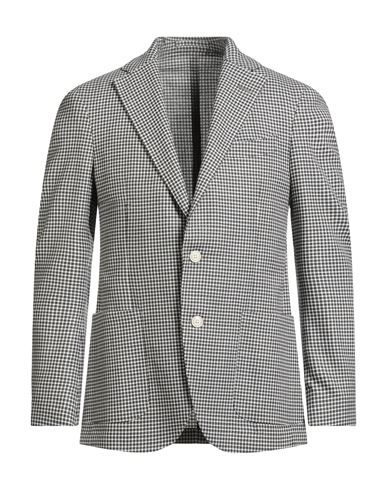 Tailor Club Man Blazer Military Green Size 42 Virgin Wool In Gray