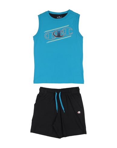 Champion Toddler Boy Co-ord Azure Size 5 Cotton In Blue