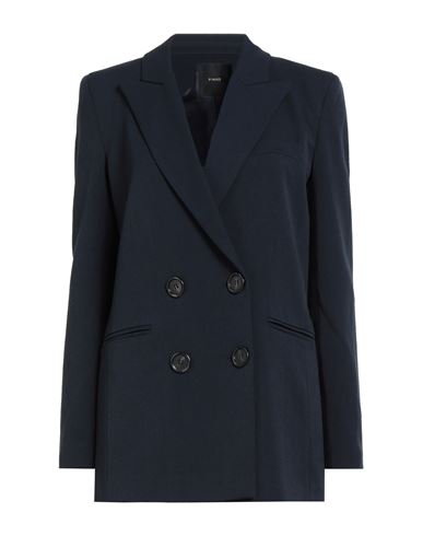 Pinko Woman Blazer Midnight Blue Size 10 Polyester, Viscose, Elastane In Blue