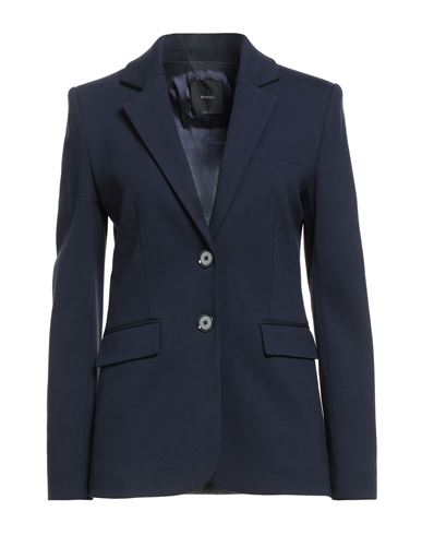 Pinko Woman Blazer Navy Size 8 Viscose, Nylon, Elastane In Blue