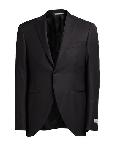 Canali Man Blazer Black Size 38 Wool