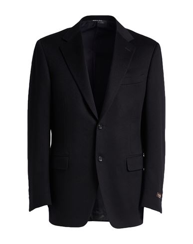 Canali Man Blazer Midnight Blue Size 42 Cashmere In Blue