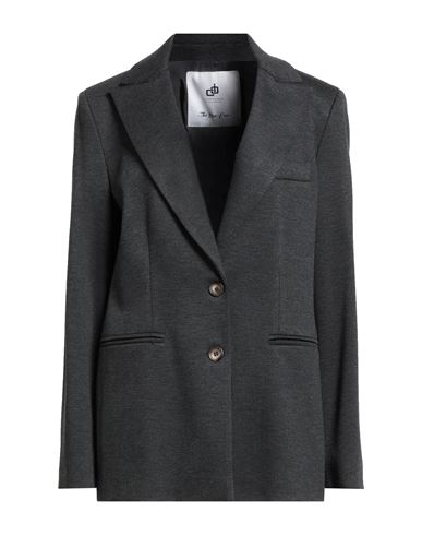 Compagnia Italiana Woman Blazer Grey Size 12 Viscose In Gray