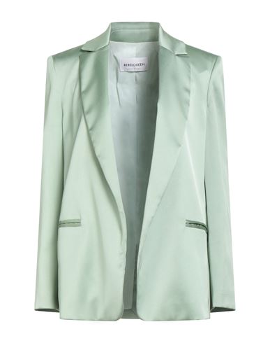 Rebel Queen By Liu •jo Woman Blazer Light Green Size 12 Polyester