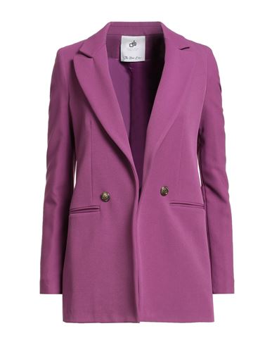 Compagnia Italiana Woman Blazer Mauve Size 2 Polyester, Elastane In Purple