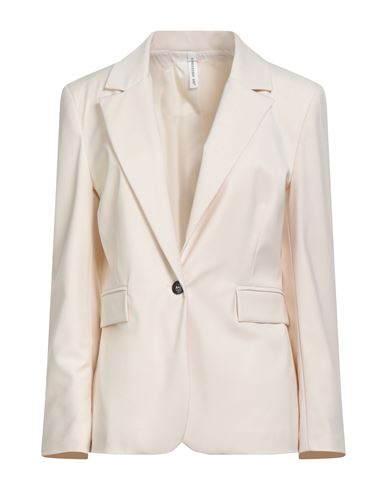 Tensione In Woman Blazer Cream Size S Polyester, Viscose, Elastane In White