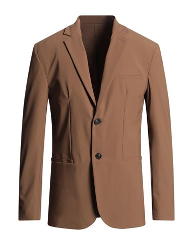 Liu •jo Man Man Blazer Brown Size 42 Polyamide, Elastane In Brown